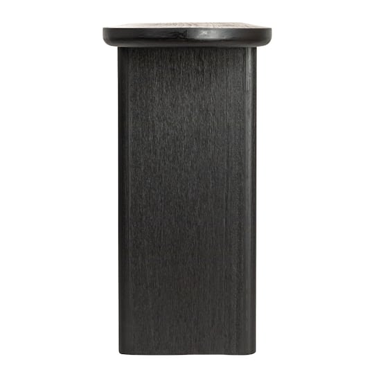 Hello Honey® Black Sturdy Fir Wood Console Table